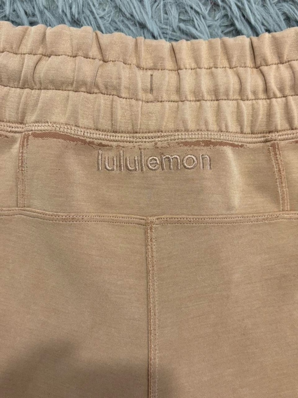 Lululemon Womens Soft Ambitions High Rise Wide Leg Pant Beech Wood Size 10 Loung - Picture 3 of 7